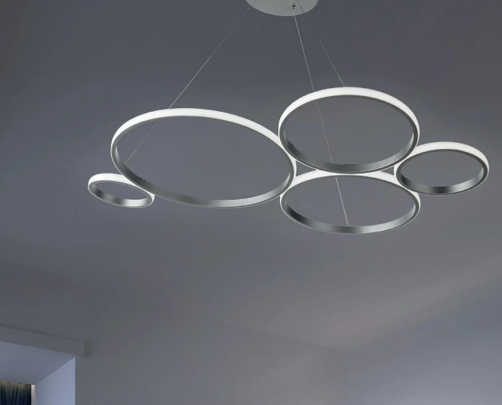 Lampada Soffitto a Sospensione Pois Ondaluce