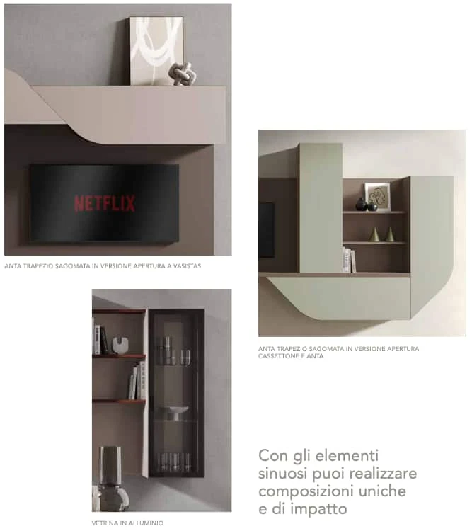 Artigian Mobili Velvet System Living 4.0