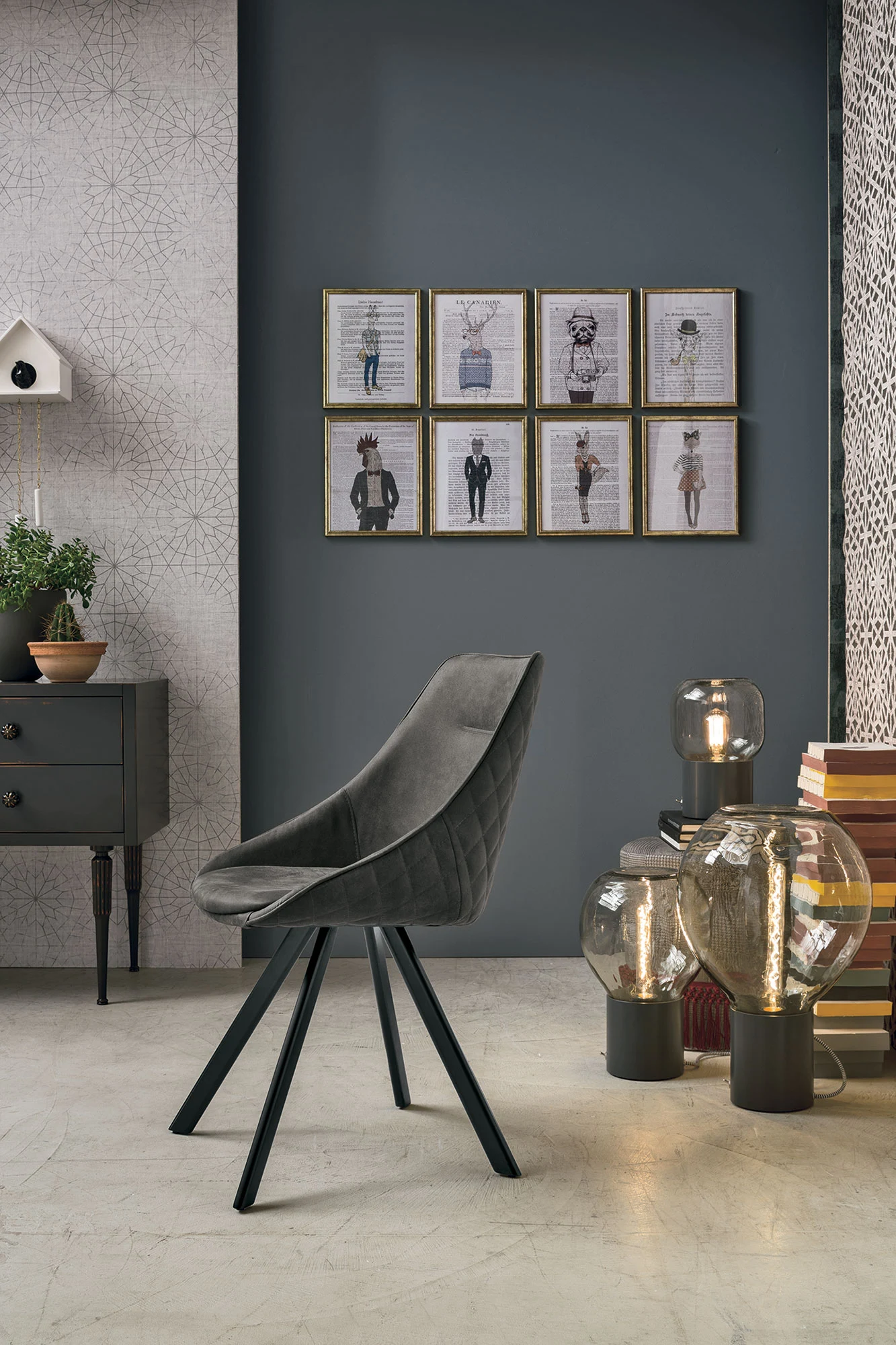 Sedia Bilbao Ecopelle Target Point