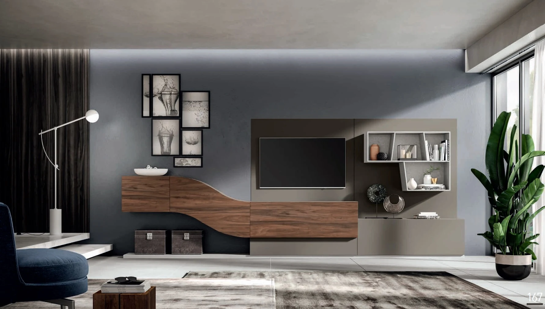 Soggiorno Completo Velvet ArtigianMobili - Mod.167