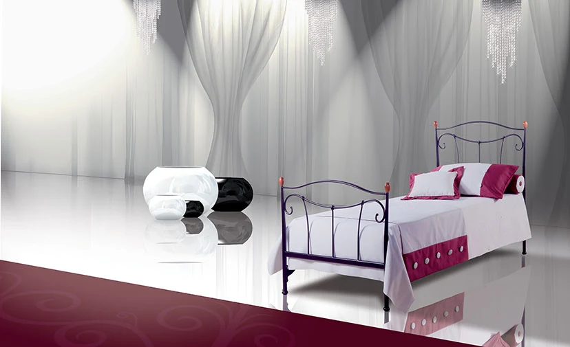 Letto Ferro Battuto Cleopatra Pama