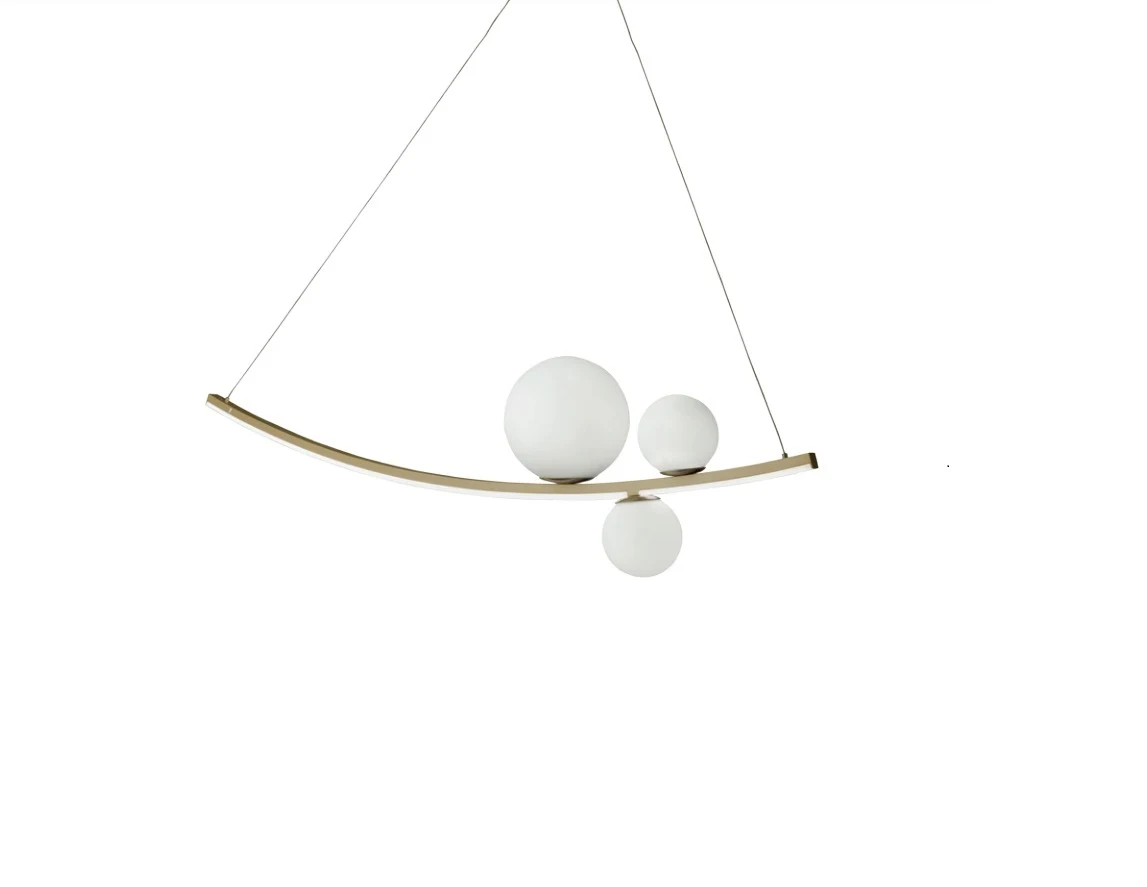 Lampada Soffitto a Sospensione Altalena Ondaluce