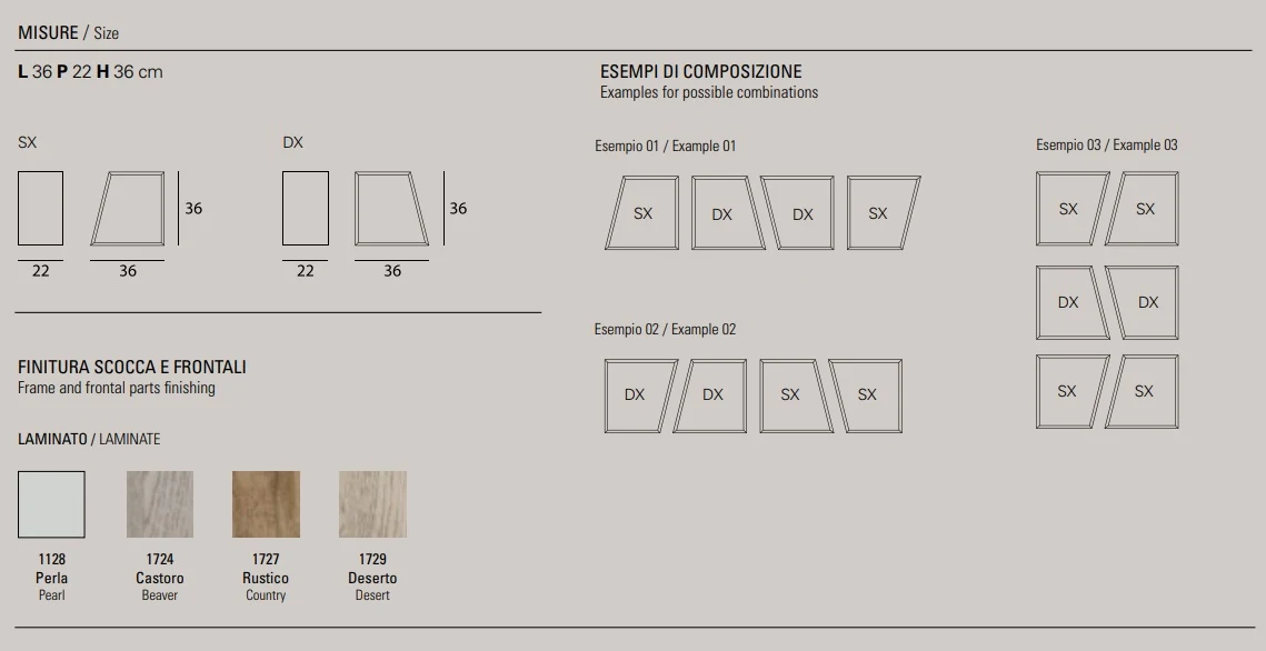 Vano a Giorno Componibile Corner Target Point