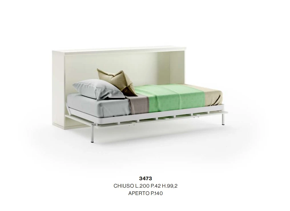 Letto a Scomparsa Giessegi - Mod. 4