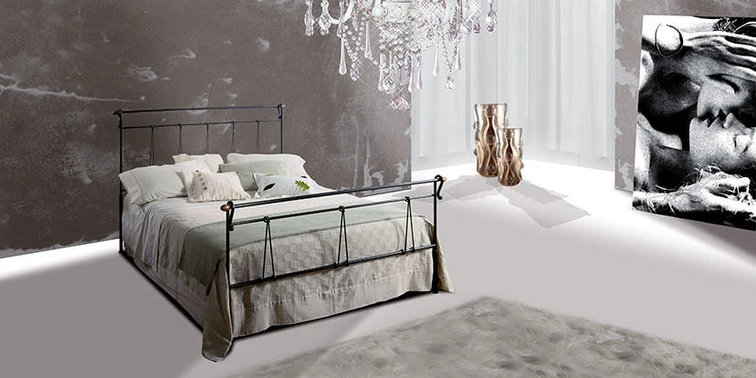 Letto Ferro Battuto Giove Pama