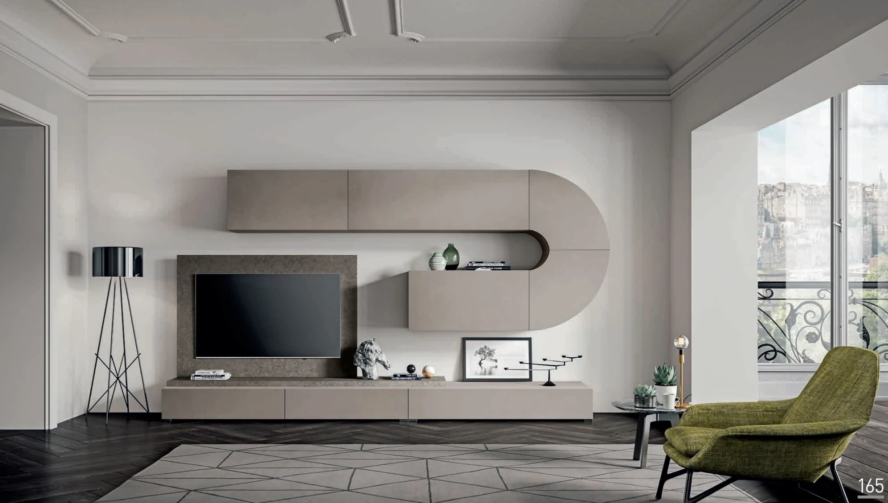 Soggiorno Completo Velvet ArtigianMobili - Mod.165