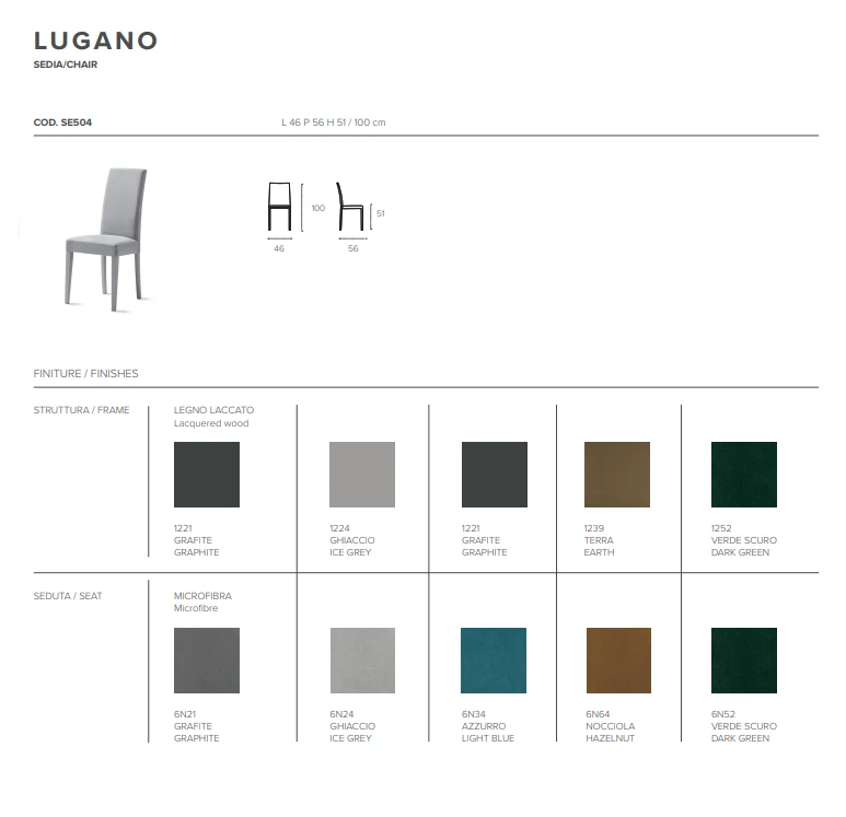 Sedia Target Point Lugano