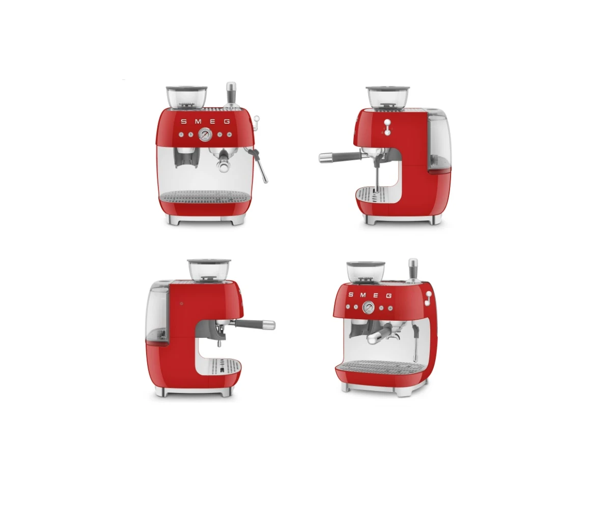 Macchina da caffè espresso manuale con macinacaffè