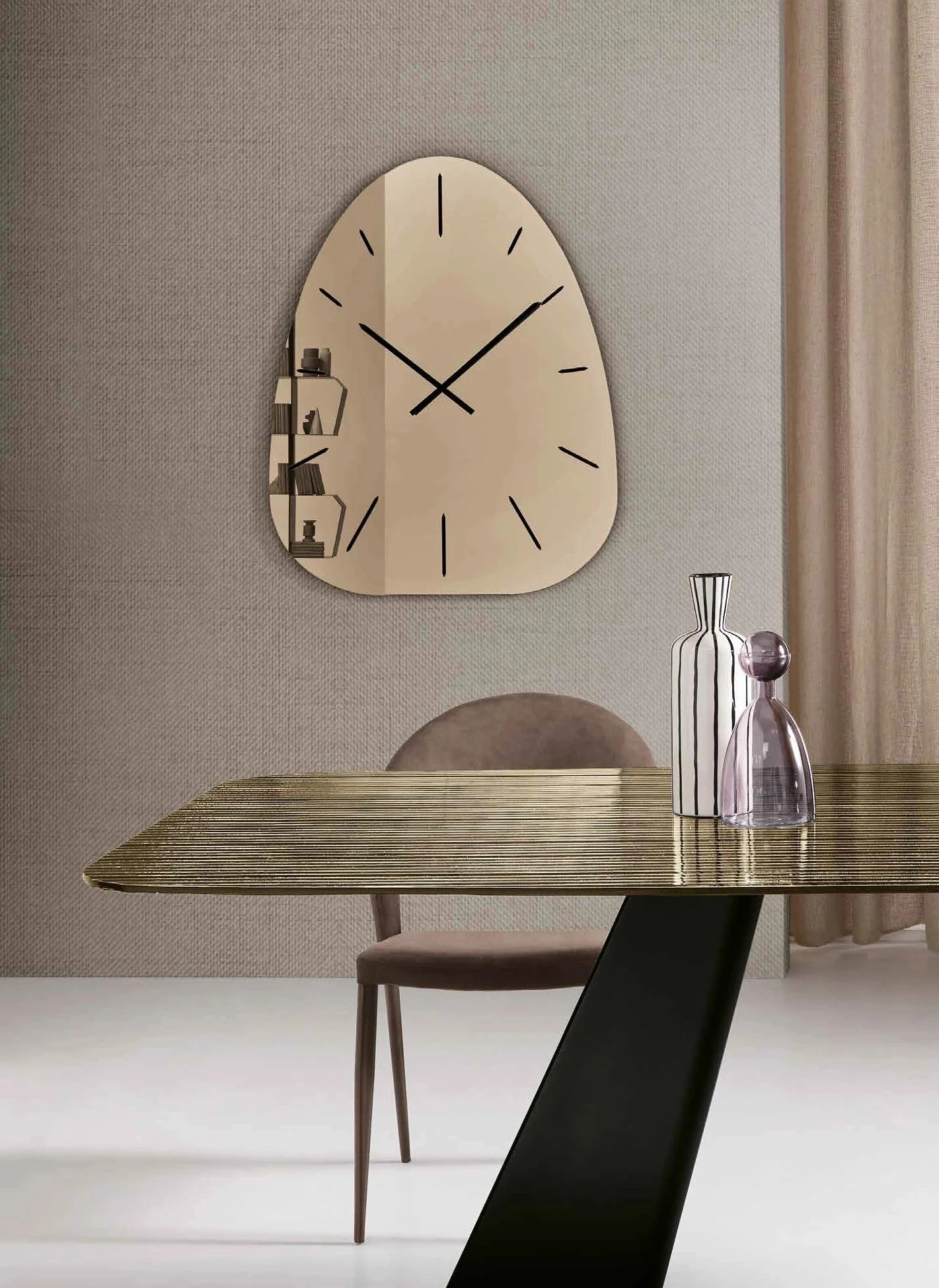 Orologio Specchio Capodarte Sunrise