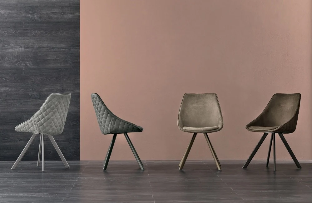 Sedia Bilbao Ecopelle Target Point