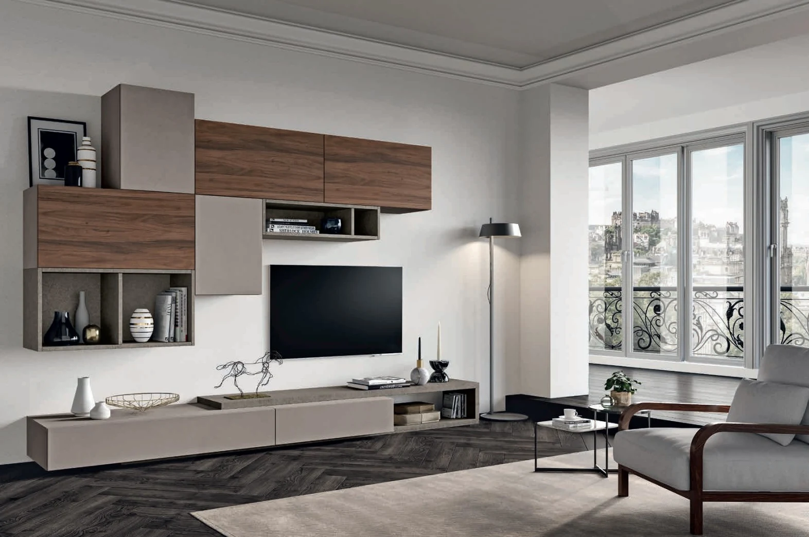 Soggiorno Completo Velvet ArtigianMobili - Mod.163