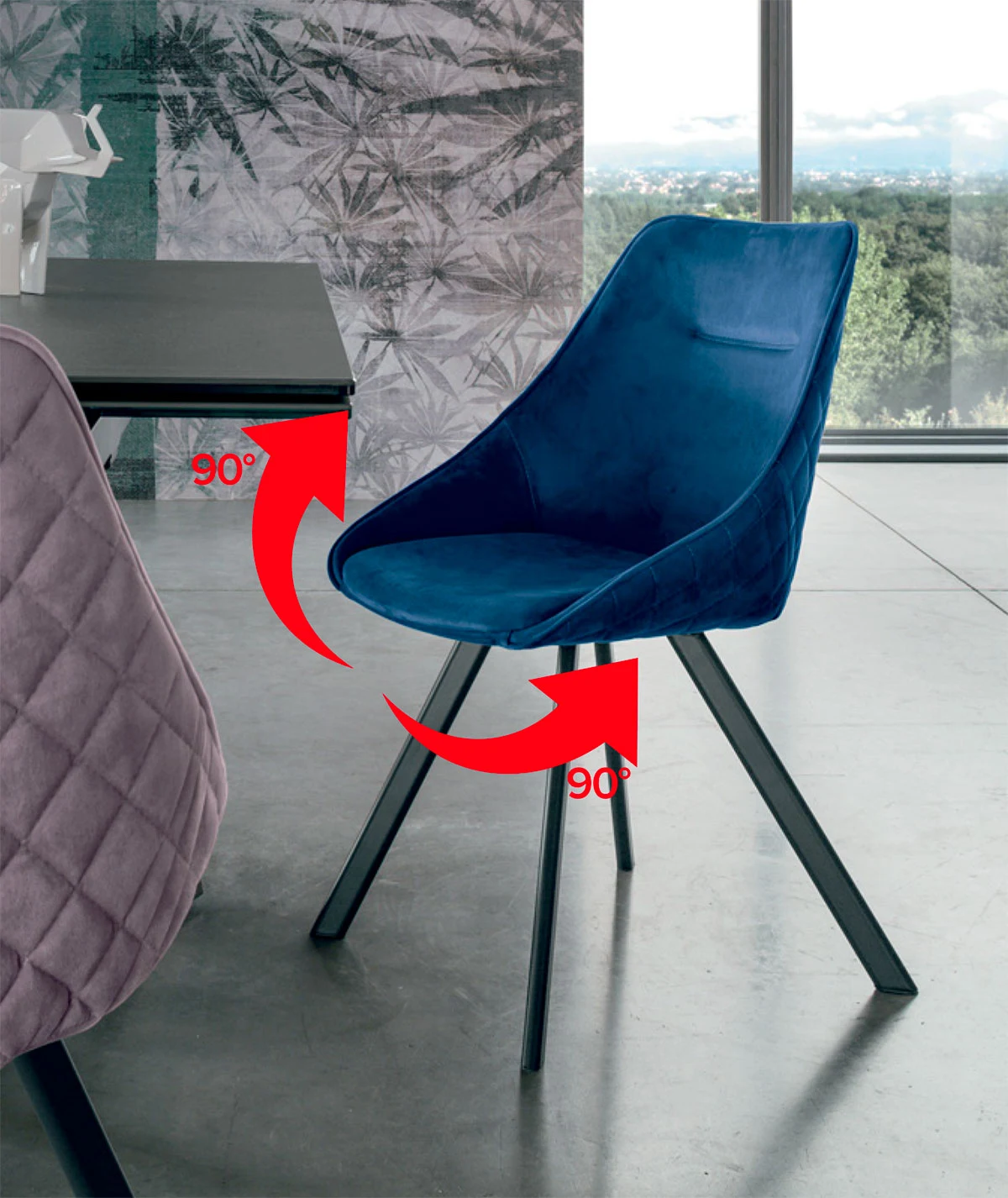 Sedia Bilbao Twist Target Point