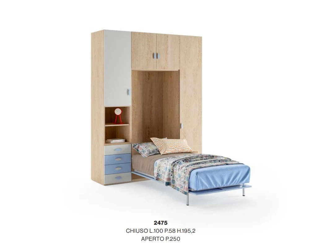 Letto a Scomparsa Giessegi - Mod. 1