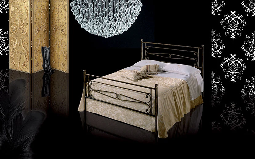 Letto Ferro Battuto Urano Pama