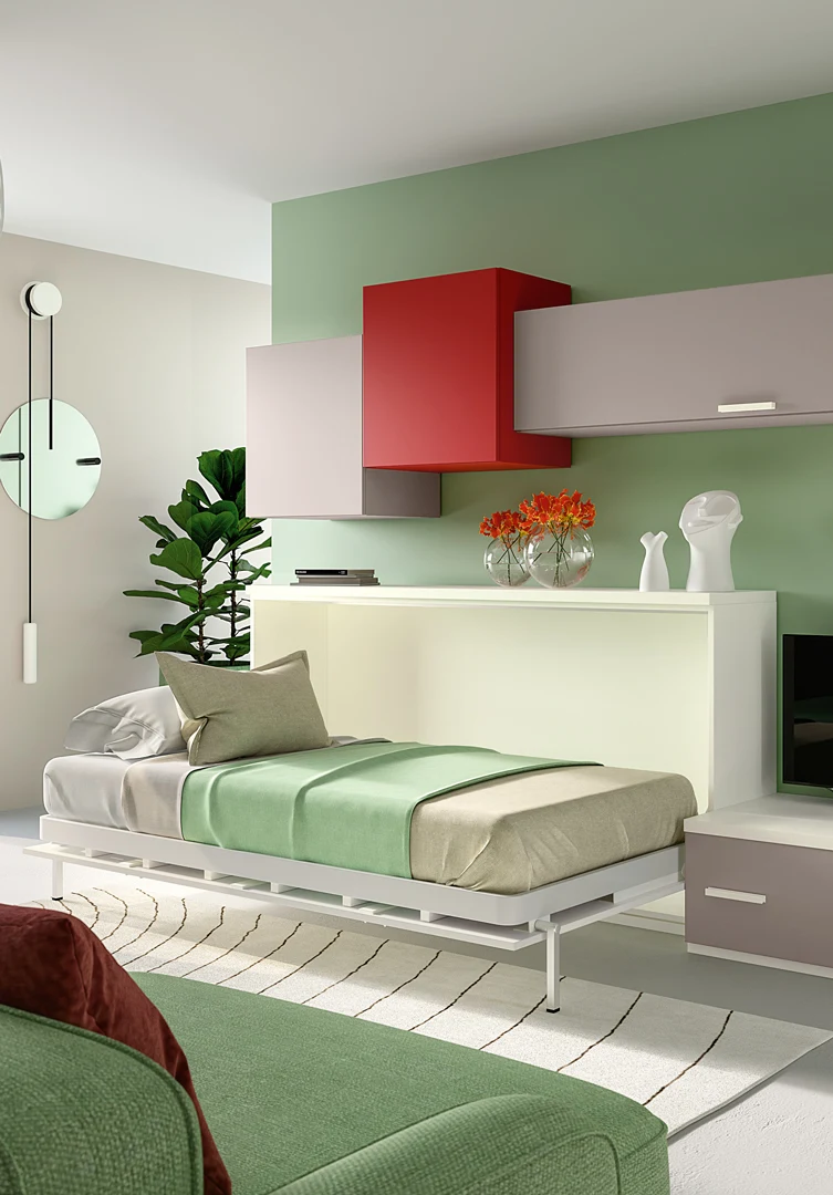 Letto a Scomparsa salvaspazio 