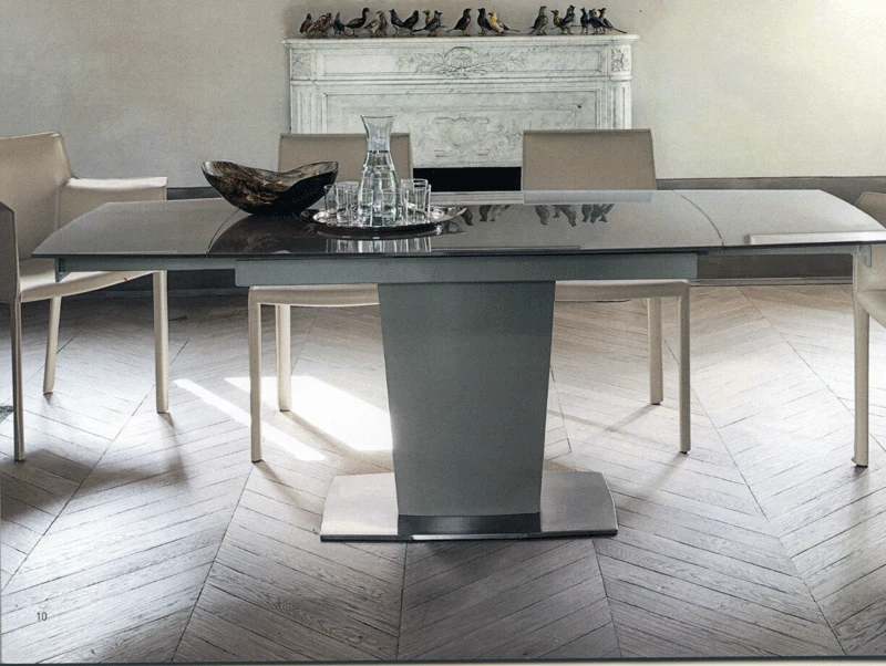 Tavolo Copernico 120 Vetro/Gres Target Point