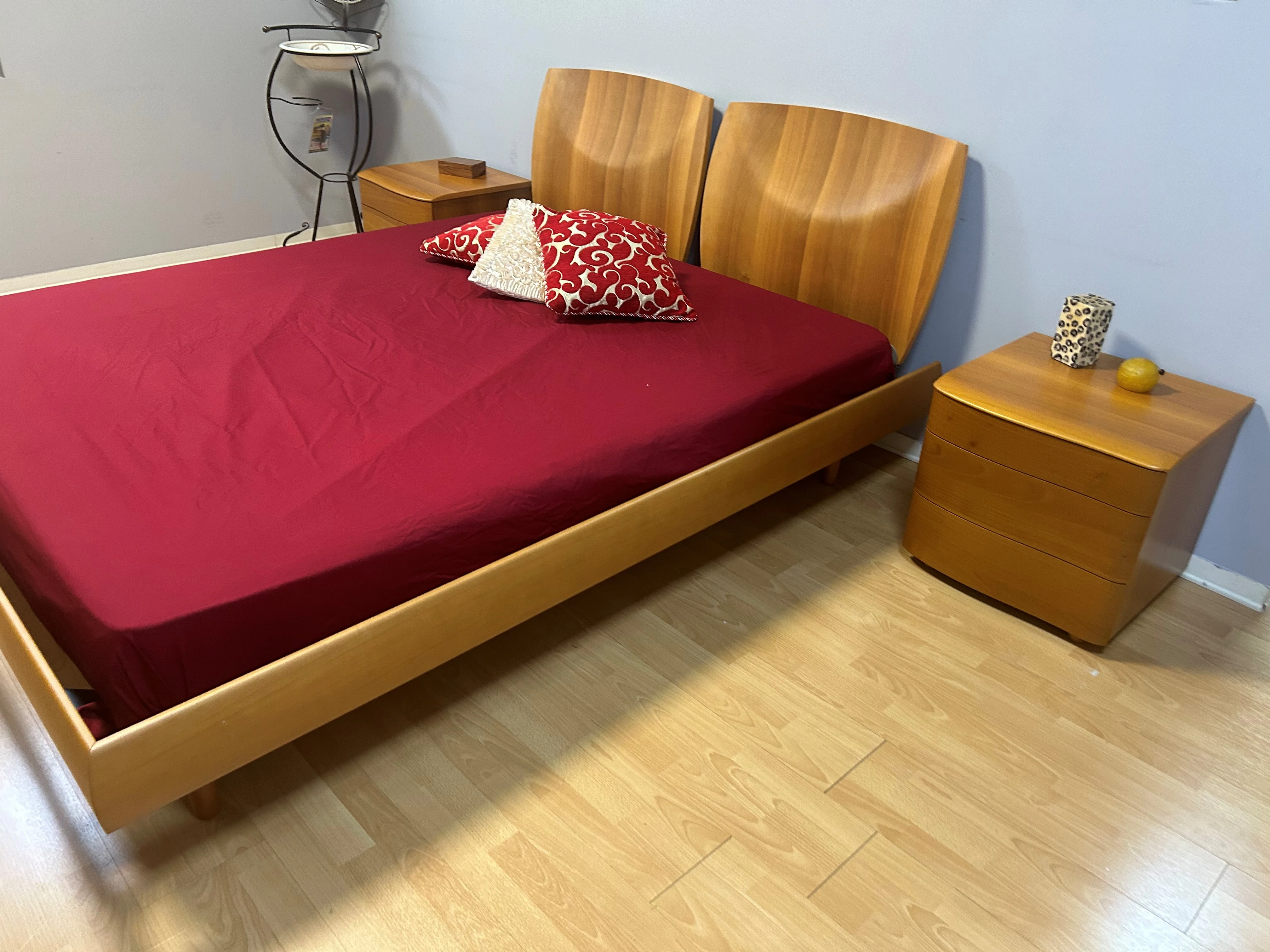 Outlet - Letto e Gruppo Matis in Ciliegio