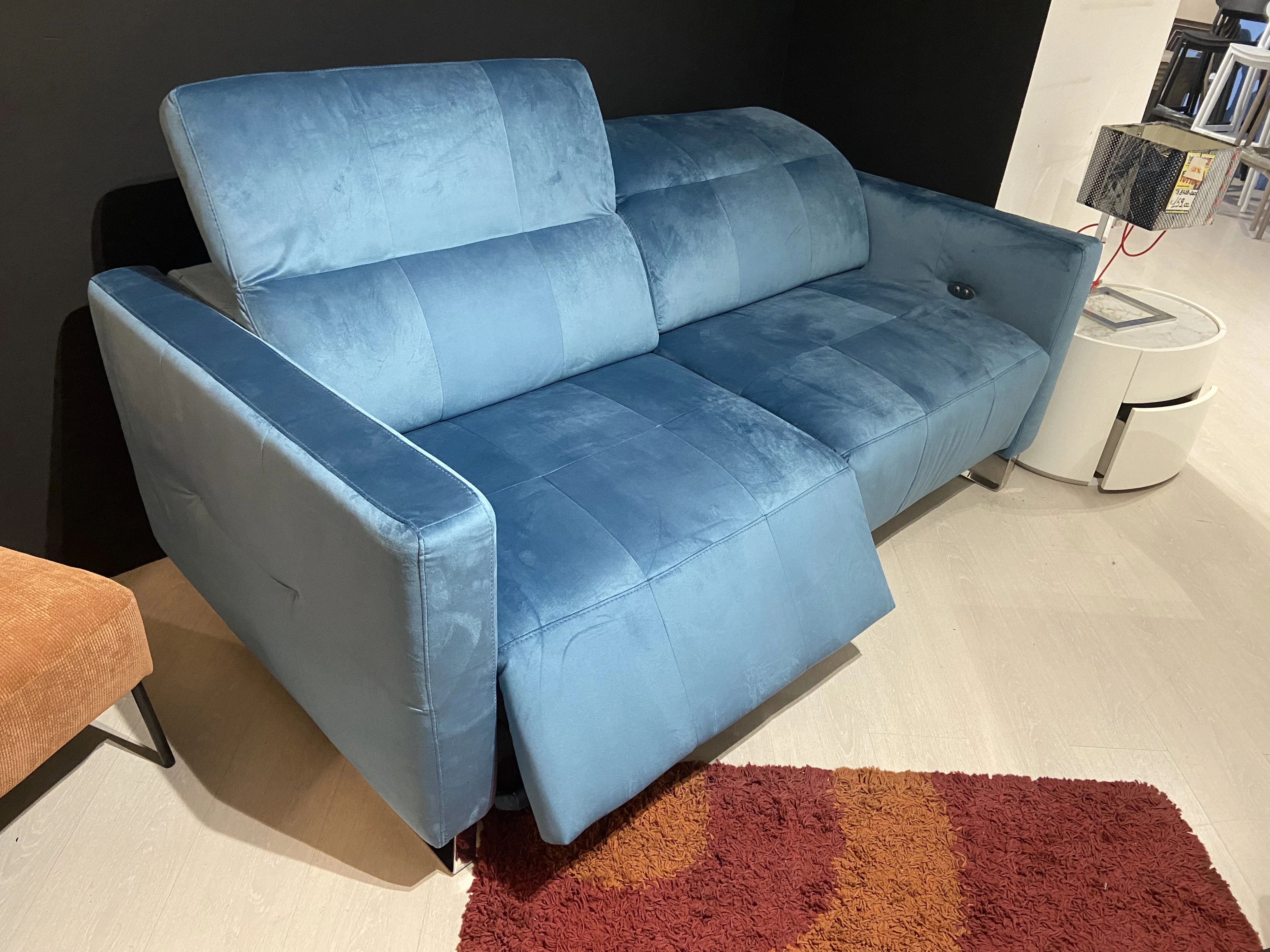 Outlet - Divano Zen con doppio recliner