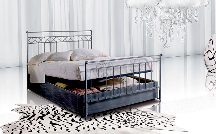 Letto Ferro Battuto Leonardo Pama