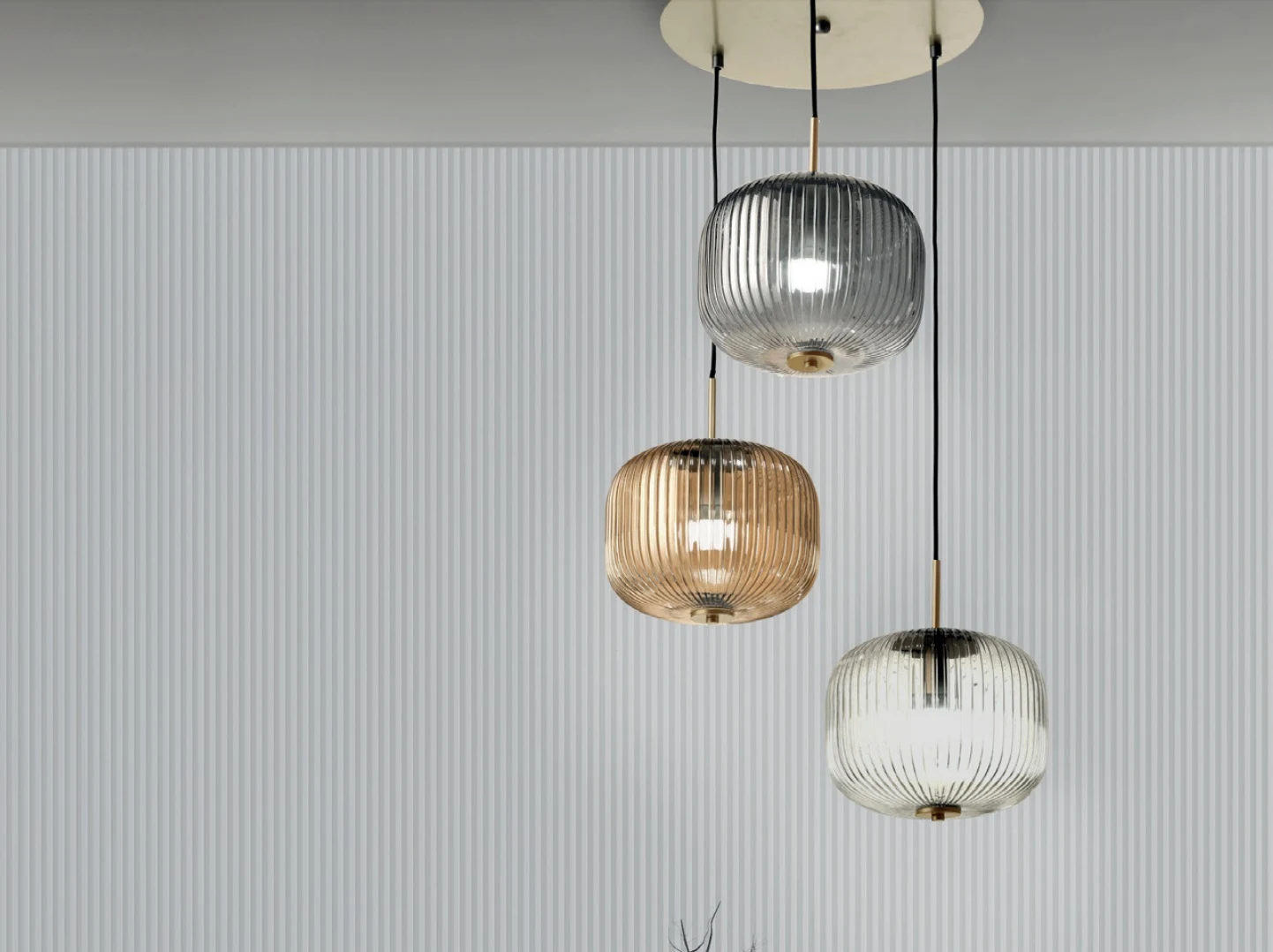 Lampada Soffitto a Sospensione Odette Ondaluce