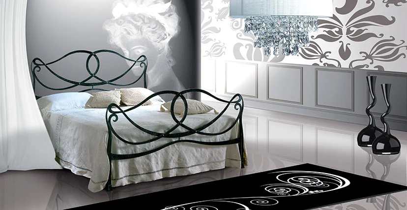 Letto Ferro Battuto Camelot Pama