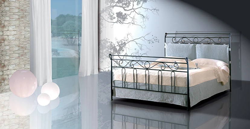 Letto Ferro Battuto Atlante Pama