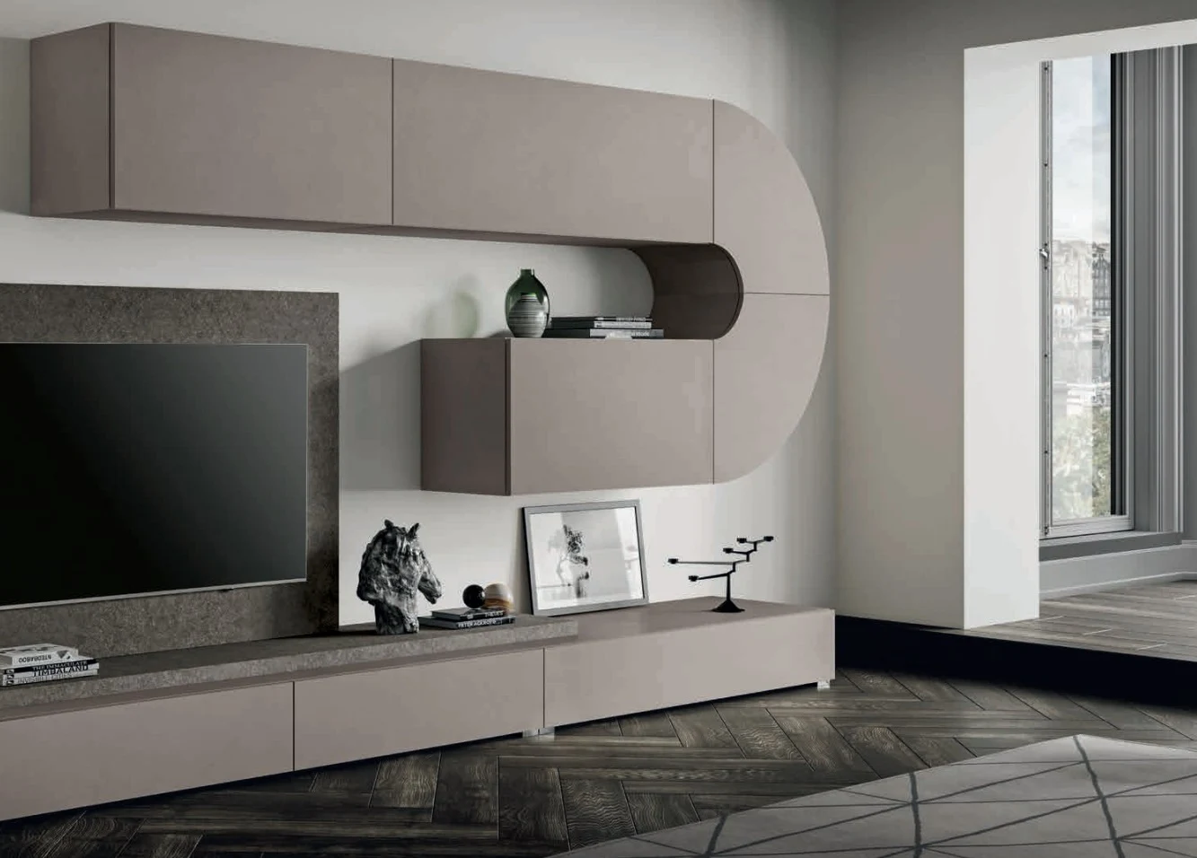 Soggiorno Completo Velvet ArtigianMobili - Mod.165