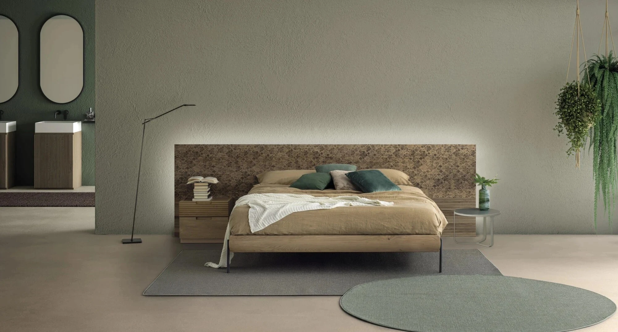 Letto Devina Nais Zen a Terra