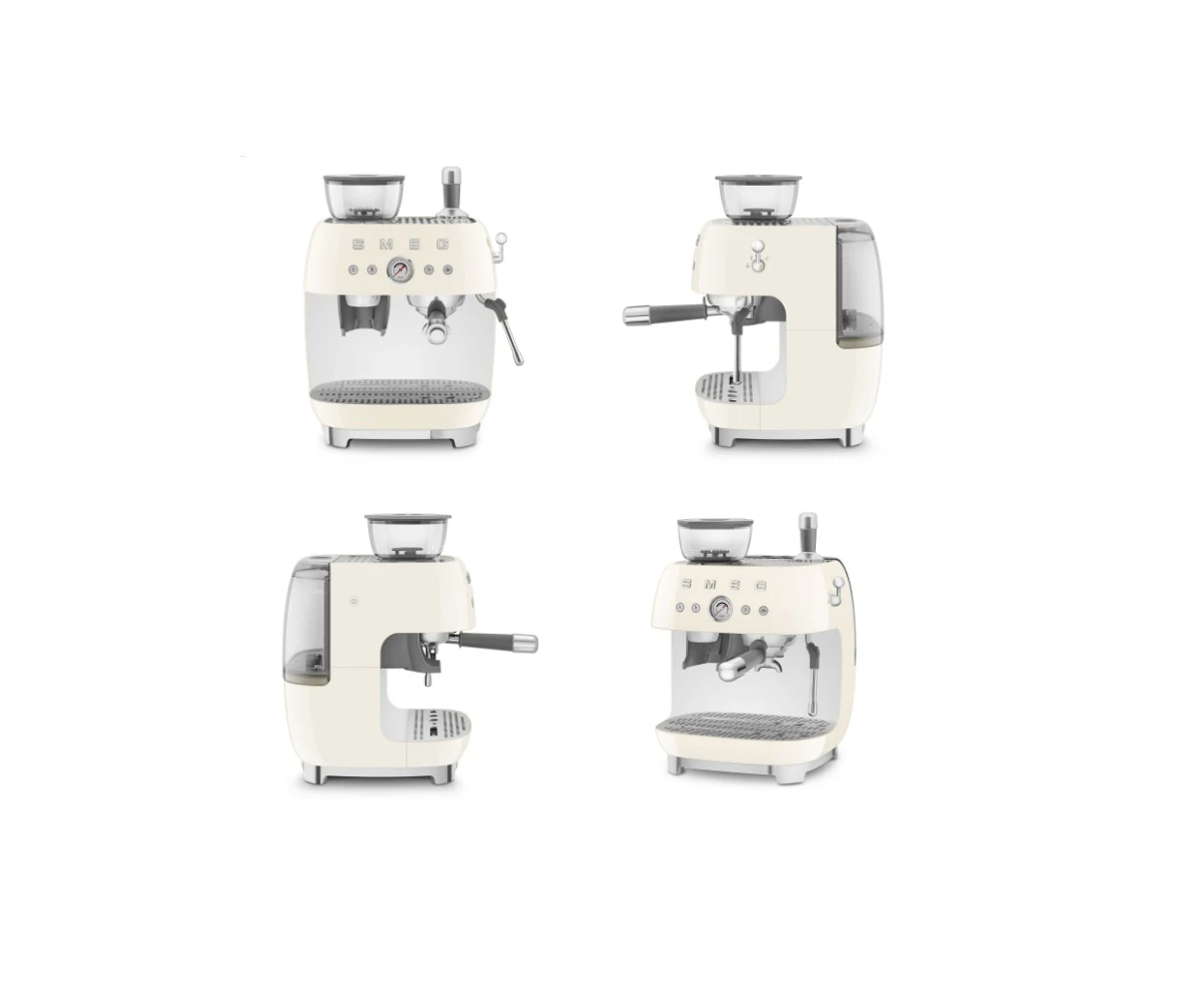 Macchina da caffè espresso manuale con macinacaffè