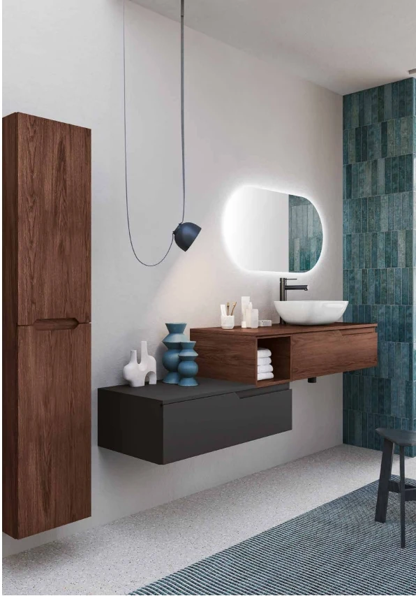 mobile bagno sospeso