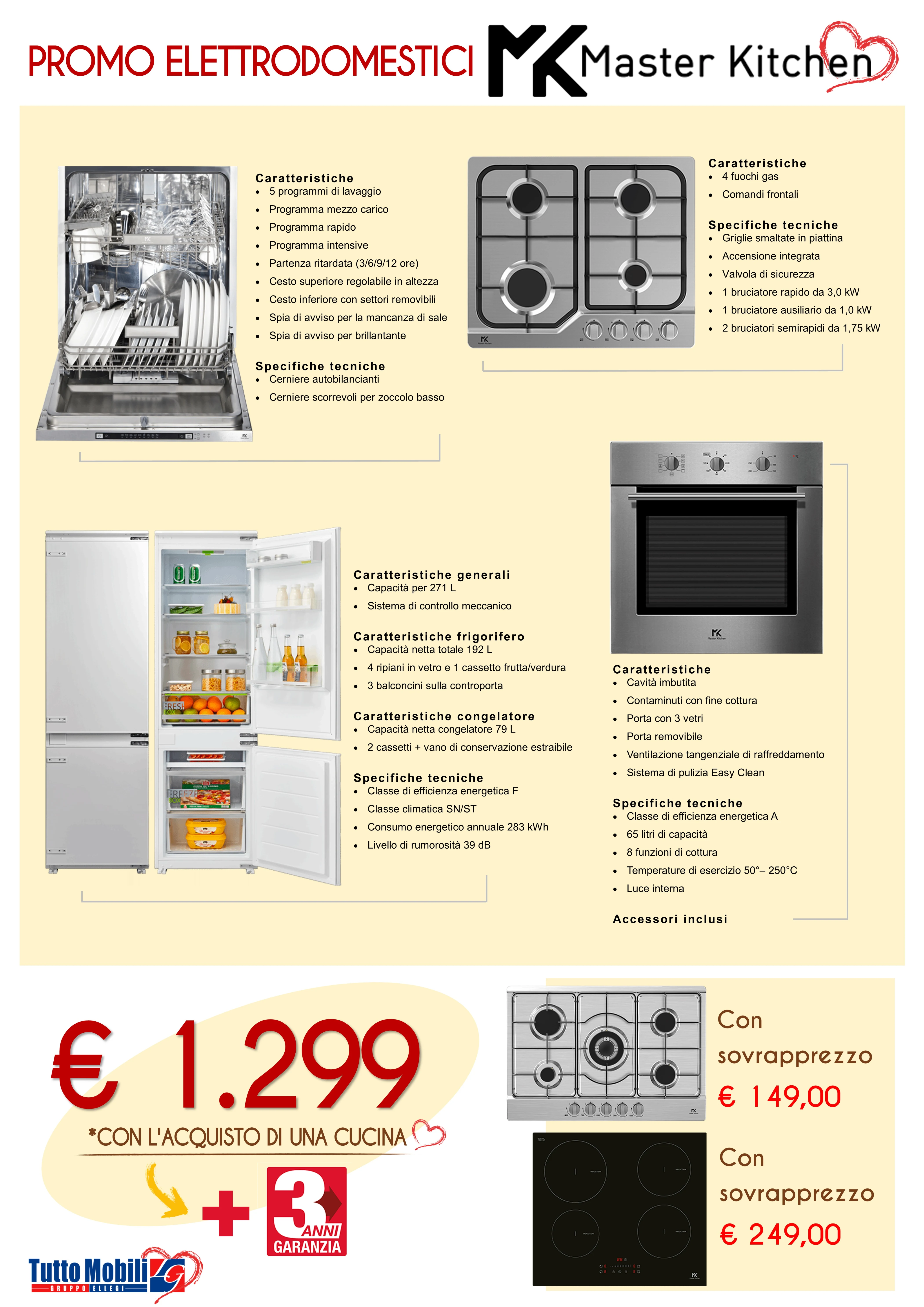 Pacchetto Master Kitchen - INOX