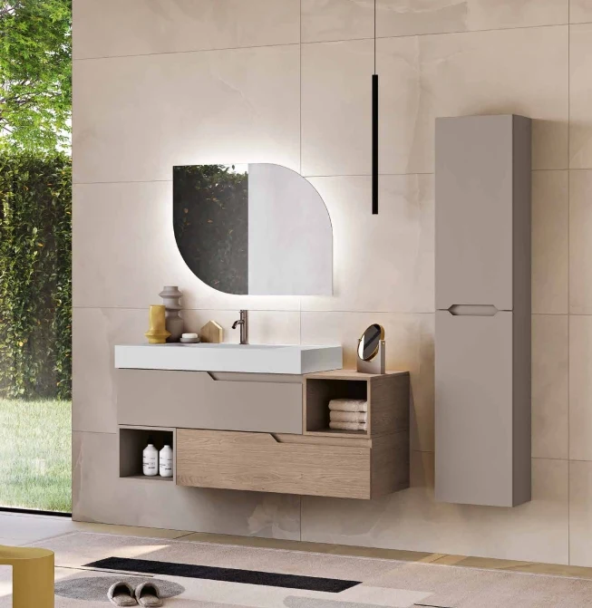 mobile bagno sospeso