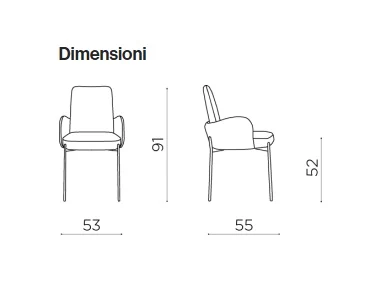 Sedia Poltroncina Isla