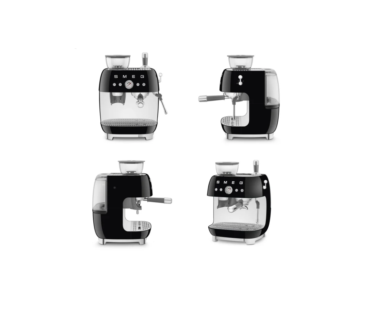 Macchina da caffè espresso manuale con macinacaffè