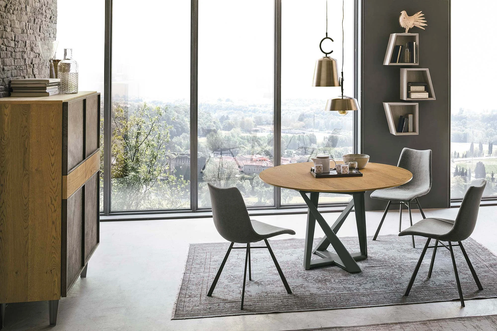 Tavolo Cronos Wood Target Point