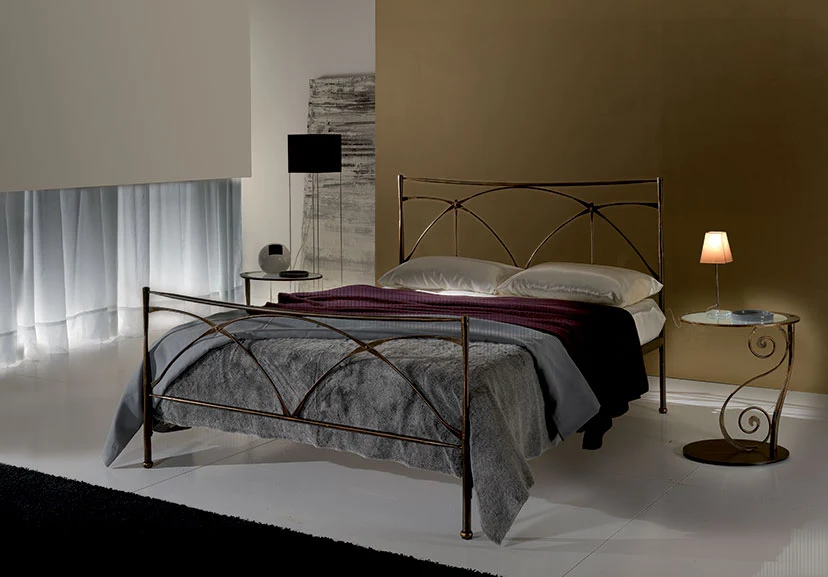 Letto Ferro Battuto Luce Pama