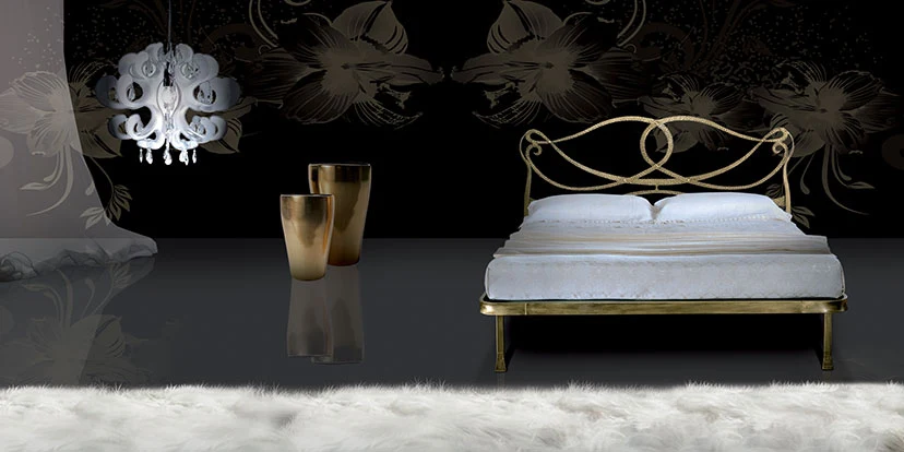 Letto Ferro Battuto Camelot Pama