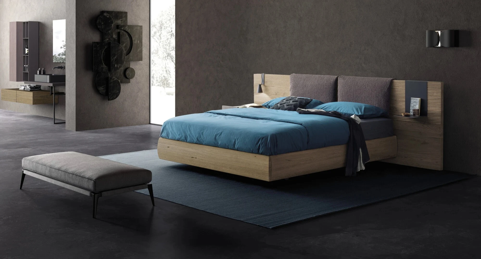 Letto Devina Nais Zen a Terra