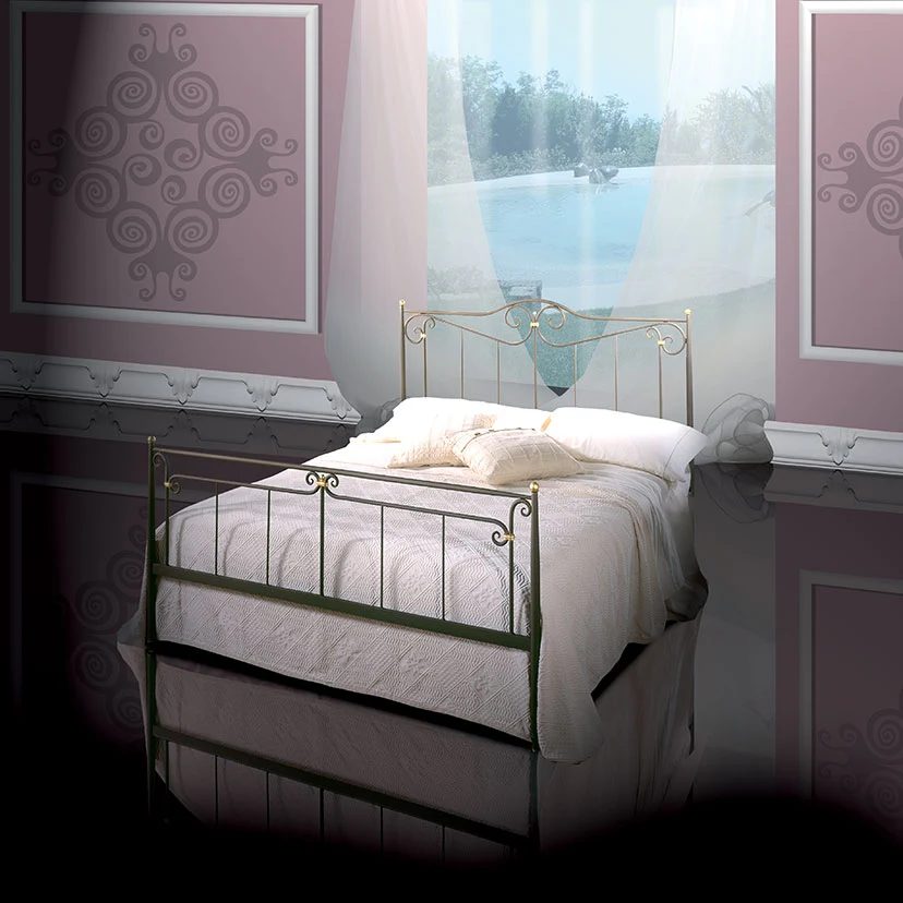 Letto Ferro Battuto Dante Pama