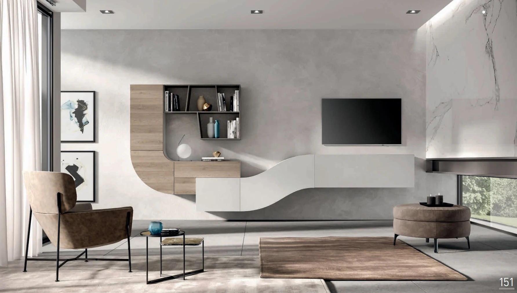 Living Velvet ArtigianMobili - Mod.151