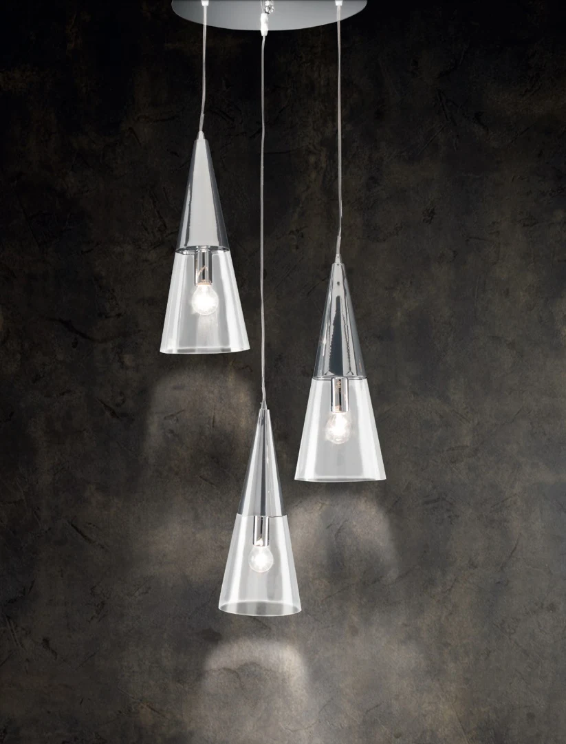 Lampada Soffitto a Sospensione Trento Ondaluce