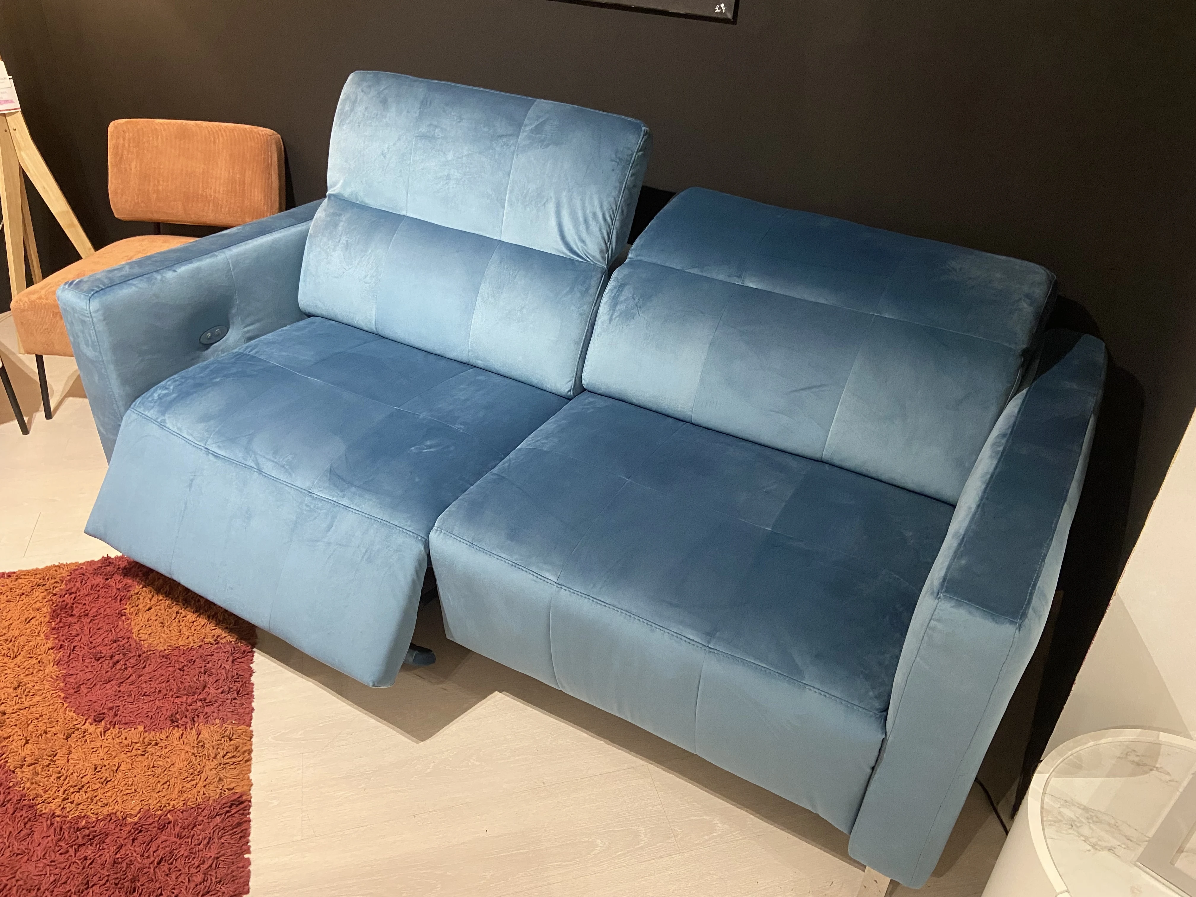 Outlet - Divano Zen con doppio recliner