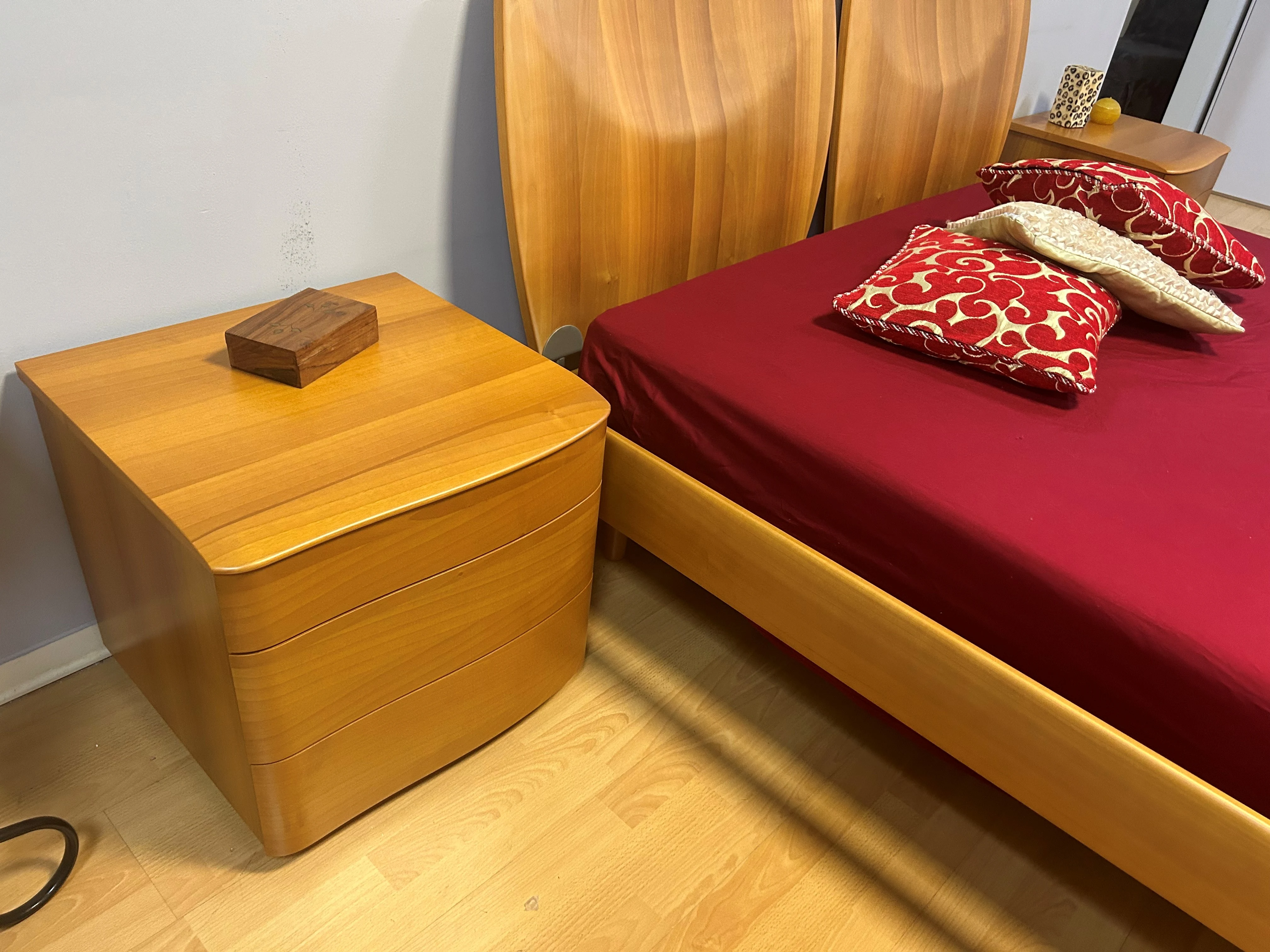 Outlet - Letto e Gruppo Matis in Ciliegio